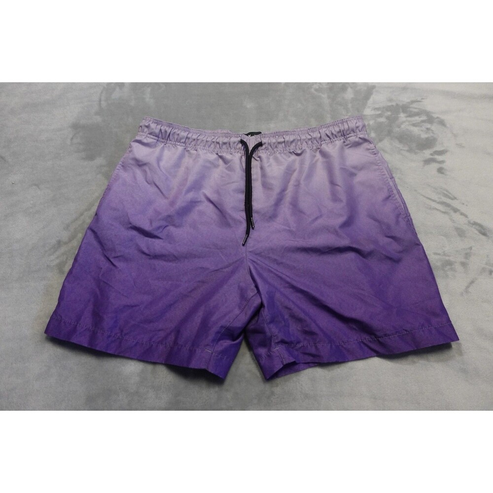 WXYZ Mens Size XL Purple Radiant Breathable Swim Trunks